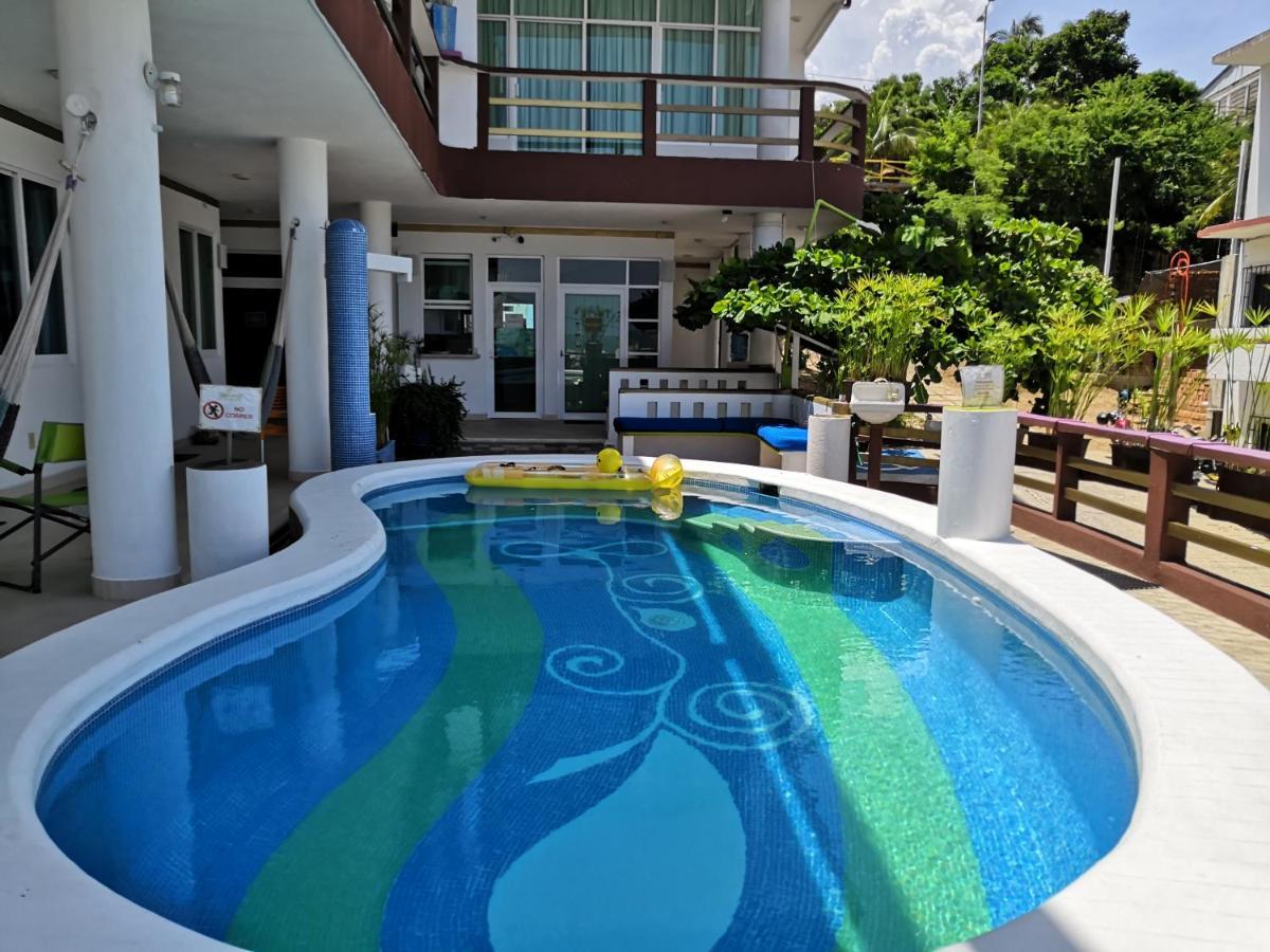 Casa Mia Otel Puerto Escondido  Dış mekan fotoğraf